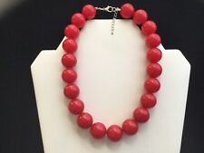 Red chunky bead for sale  NORTHAMPTON