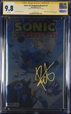 SONIC THE HEDGEHOG #1 GALAXYCON FOIL (COVER A) CGC 9.8 SS Roger Craig Smith comprar usado SONIC THE HEDGEHOG #1 GALAXYCON FOIL (COVER A) CGC 9.8 SS Roger Craig Smith comprar usado  Enviando para Brazil