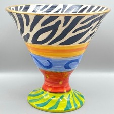 Vintage vase zebra for sale  Lillian