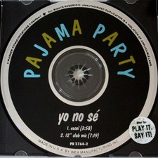 PAJAMA PARTY YO NO SE U.S. PROMO FREESTYLE CD-SGL 1991 RARE HTF OOP COLLECTIBLE comprar usado  Enviando para Brazil