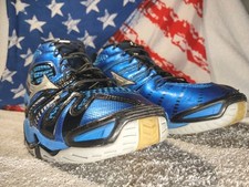 Usado, Sapatos masculinos Mizuno Wave Tornado 8 azul elétrico tamanho 15 sem cadarços comprar usado  Enviando para Brazil