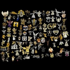 Gran Lote 100 Broches y Prendedores de Ángel Vintage Bisutería segunda mano  Embacar hacia Mexico