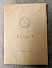 Ddr nva wehrpaß gebraucht kaufen  Weinböhla