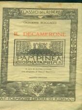 Decamerone boccaccio giovanni usato  Italia
