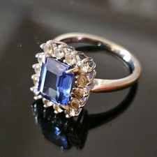 Bague vintage blanc d'occasion  Le Luc