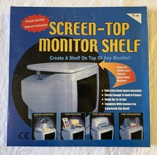 Prateleira de Monitor Screen-Top, Vintage, Anos 90, Rara, Para CRT, Computação Vintage, NOVA comprar usado  Enviando para Brazil