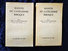 Manuel catéchisme biblique d'occasion  Moëlan-sur-Mer