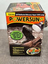 Lâmpada UV genuína Zoo Med PowerSun 100 W *FRETE GRÁTIS RÁPIDO* comprar usado  Enviando para Brazil