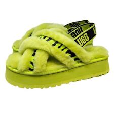 NOVA Sandália Ugg 8 Discoteca Cross Slide Estampa de Tigre Verde Neon Plataforma Chinelo Pelúcia comprar usado  Enviando para Brazil