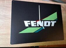 Blechschild uhr fent gebraucht kaufen  Metten