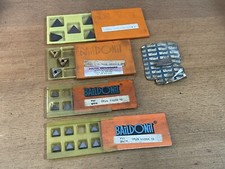 Lote x19 Inserções de Carboneto Baildonit Metalurgia Torno Engenheiro Machinist #13, usado comprar usado  Enviando para Brazil