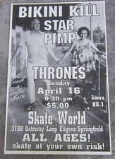 Original bikini kill for sale  Eugene