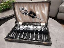 vintage cutlery boxes for sale  STANLEY