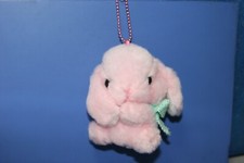 Chaveiro boneca de pelúcia Pote Usa Loppy Lop Earred rosa mimipyon GreenLace fita 4,33", usado comprar usado  Enviando para Brazil