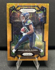 2023 Panini Prizm Rookies Jaxon Smith-Njigba #390 Orange Lazer Prizm RC Seahawks comprar usado 2023 Panini Prizm Rookies Jaxon Smith-Njigba #390 Orange Lazer Prizm RC Seahawks comprar usado  Enviando para Brazil