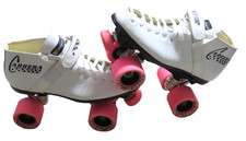 Usado, NOVO Carrera Speed Skates BRANCO Couro 95A Hyper Wheels 105W 36104 Tamanho 10 comprar usado  Enviando para Brazil