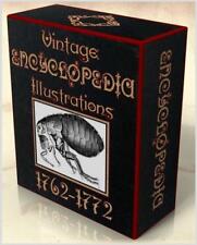 VINTAGE ENCYCLOPEDIA ILLUSTRATIONS 18th Century 2127 images on DVD comprar usado  Enviando para Brazil