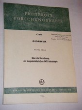 Berechnung magnetotellurischen gebraucht kaufen  Velbert