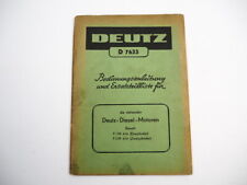 Deutz f1m f2m gebraucht kaufen  Merseburg