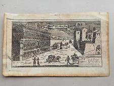 Incisione antica fine usato  Pagani