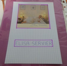 Autographe élisa servier d'occasion  Trappes
