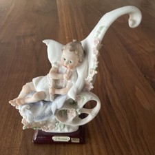 Estatueta de porcelana Giuseppe Armani Baby's First Stroller Ride comprar usado  Enviando para Brazil