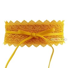 Ceinture large dentelle d'occasion  Arras