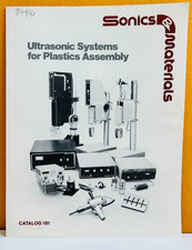 Usado, Sistemas ultrassônicos Sonics & Materials 1983 para montagem de plásticos catálogo 181. comprar usado  Enviando para Brazil