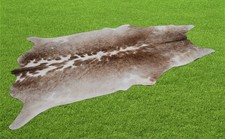 Tapete de couro de vaca 100% genuíno tapete de área couro 22,53 pés quadrados (59"x55") A753N comprar usado  Enviando para Brazil