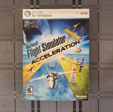 Microsoft Flight Simulator X: Aceleração (Jogo de PC, DVD) Como Novo Usado Quase Perfeito Estado  comprar usado  Enviando para Brazil