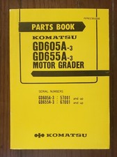 Komatsu gd605a gd655a for sale  Westgate