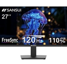 Monitor Sansui 27 polegadas IPS 120Hz monitor de computador Full HD 1920 x 1080P com HDMI, usado comprar usado  Enviando para Brazil