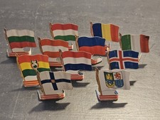 Lot ancien drapeaux d'occasion  Pommerit-Jaudy