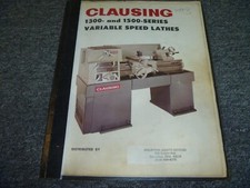 Clausing 1300 1500 for sale  Dubuque