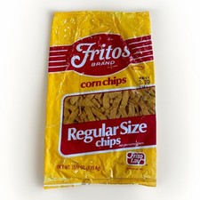 Bolsa Fritos Vintage Batata Chip Junk Food Frito Lay Anos 80 Lanche Vazio Milho Lanche comprar usado  Enviando para Brazil
