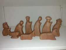 Crèche stylisée bois d'occasion  France
