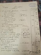 Pordenone 1939 fattura usato  Fontanafredda