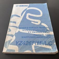 Yamaha yz426 genuine for sale  MELTON CONSTABLE