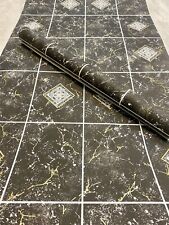 Black gold marbleeffect for sale  LEICESTER