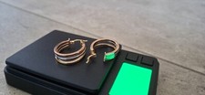 Creolen 585 gold gebraucht kaufen  Weingarten