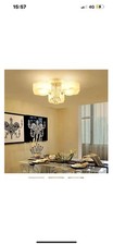 Crystal led ceiling for sale  LONDON