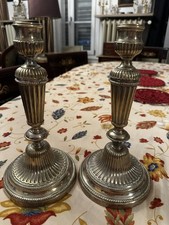 Paire bougeoirs bronze d'occasion  Strasbourg-
