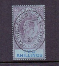 Gibraltar 1910 edvii for sale  CHARD