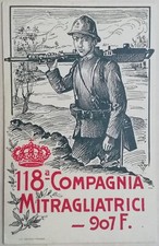 Cartolina 118 compagnia usato  Roma