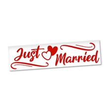 Just married magnetschild gebraucht kaufen  Leipzig