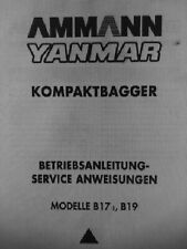 Yanmar b17 b19 gebraucht kaufen  Dresden