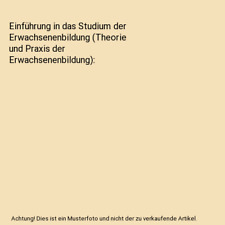 Einführung studium erwachsene gebraucht kaufen  Trebbin