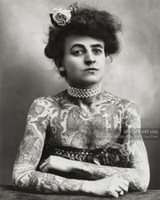 Vintage tattooed lady for sale  Louisville