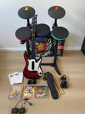 Guitar Hero Playstation 3 PS3 Warriors of Rock com CAIXA Bateria, Guitarra, Jogos, Microfone, usado comprar usado  Enviando para Brazil