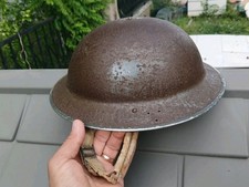 1942 Home Guard Casque Militaire MKII Ww2 British Helmet Stahlhelm  comprar usado  Enviando para Brazil